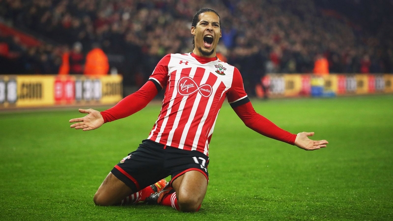 Siêu trung vệ Virgil Van Dijk từng nổi danh khi chơi tại Southampton