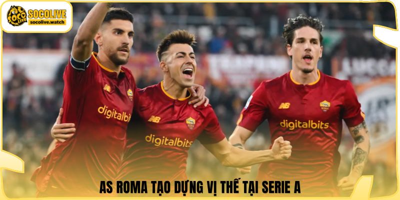 AS Roma tạo dựng vị thế tại Serie A