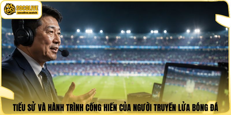 Tiểu sử và hành trình cống hiến của người truyền lửa bóng đá